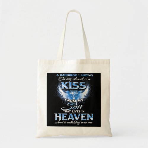 Raindrop Kiss from Heaven Tote Bag