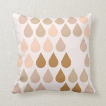 Raindrop pink boho nursery pillow neutral decor