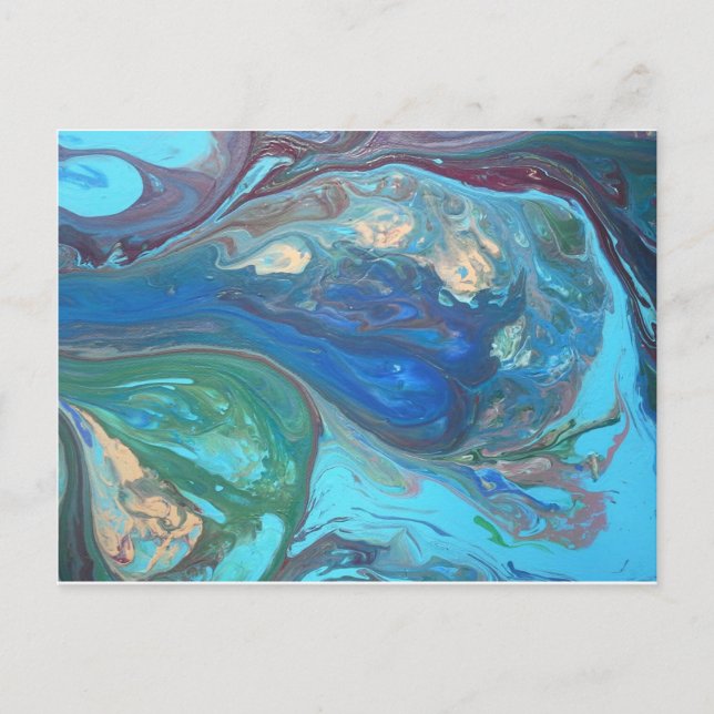 Raindrop Postcard (Front)