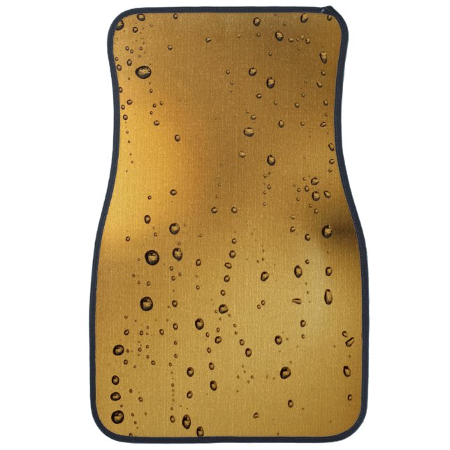 Raindrop Rainy Day Car Floor Mat (Front)