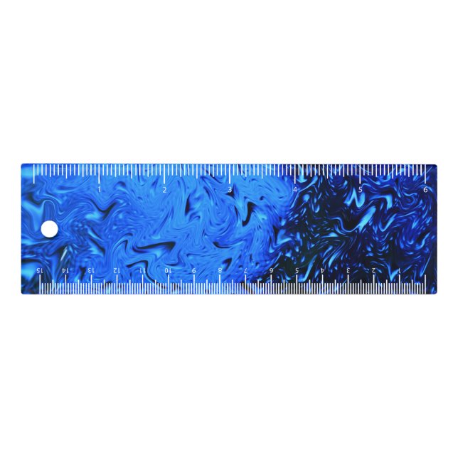 Raindrops by Shirley Taylor Ruler (Front)