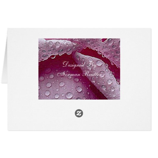 Raindrops -Card- (Back Horizontal)