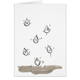 Raindrops Cards