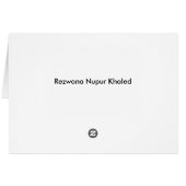 Raindrops Cards (Back Horizontal)