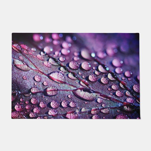 Raindrops Doormat (Front)