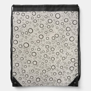 Raindrops Drawstring Backpack