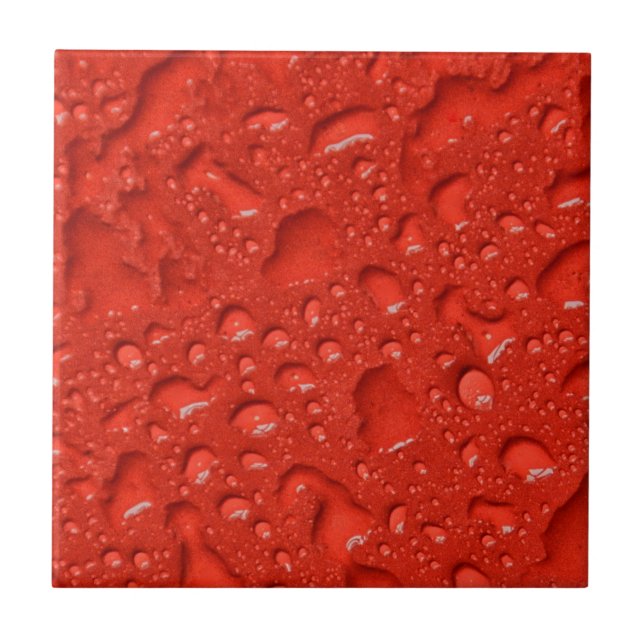 RAINDROPS GOTAS DE CHUVA REGENTROPFEN CERAMIC TILE (Front)
