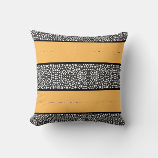 Raindrops I Big Stripes Horizontal  Throw Pillow