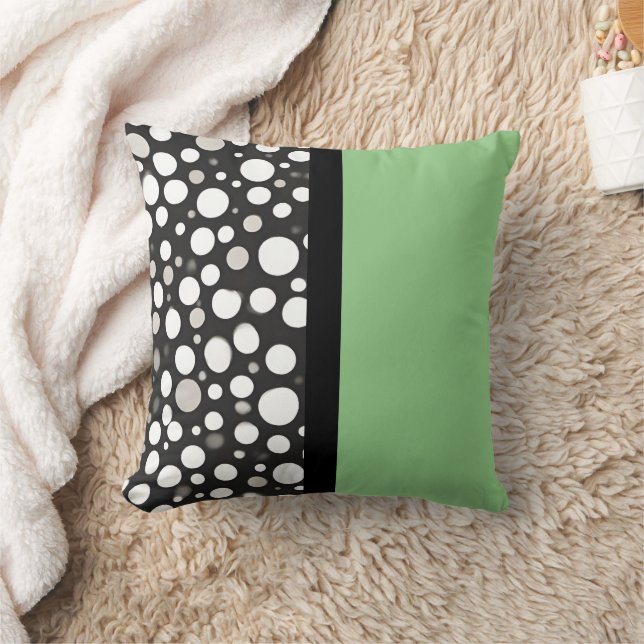 Raindrops I Throw Pillow (Blanket)