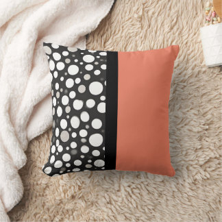 Raindrops I Throw Pillow