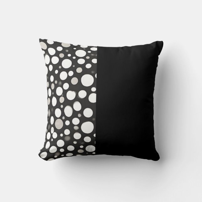 Raindrops I Throw Pillow (Front)