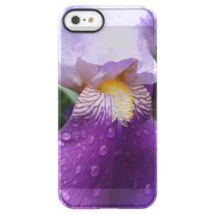 Raindrops on Iris Permafrost iPhone SE/5/5s Case