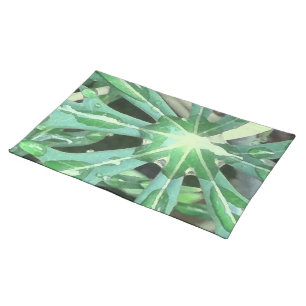 Raindrops on Leaves Placemat