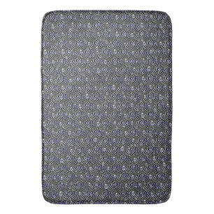 Raindrops on Metal Bath Mat
