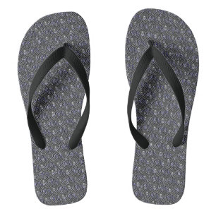 Raindrops on Metal Flip Flops