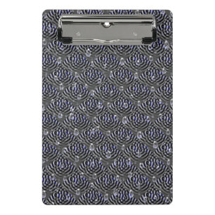 Raindrops on Metal Mini Clipboard
