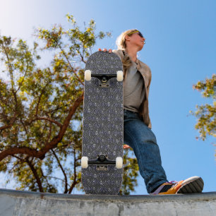 Raindrops on Metal Skateboard