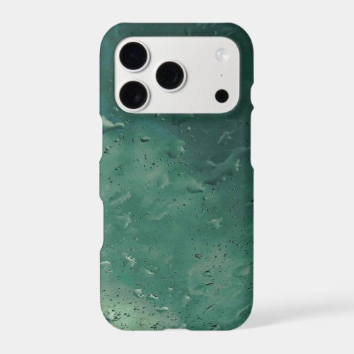 raindrops on the window  iPhone 17 pro case
