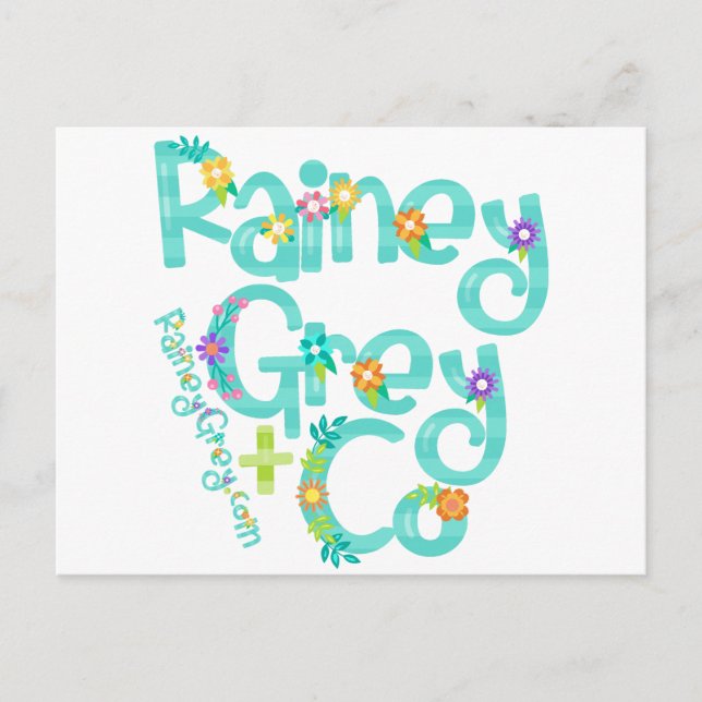 RAINEY GREY + CO [logo 6] Postcard (Front)