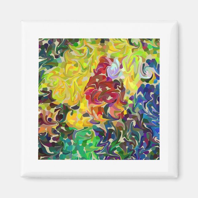 Rainforest Friends Magnet (Front)