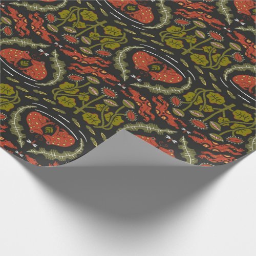 Rainforest Frogs Wrapping Paper