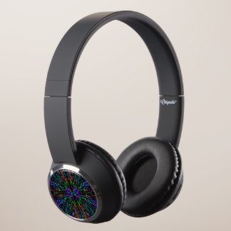 "Rainforest Geode"- Kaleidoscope-Style Headphones