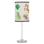 Rainforest Jungle Nursery Lamp (Back)