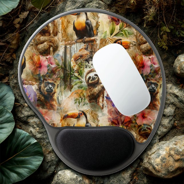 Rainforest Life Gel Mouse Pad (Creator Uploaded)