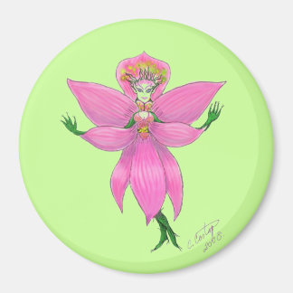 Rainforest Orchid Fairy Magnet