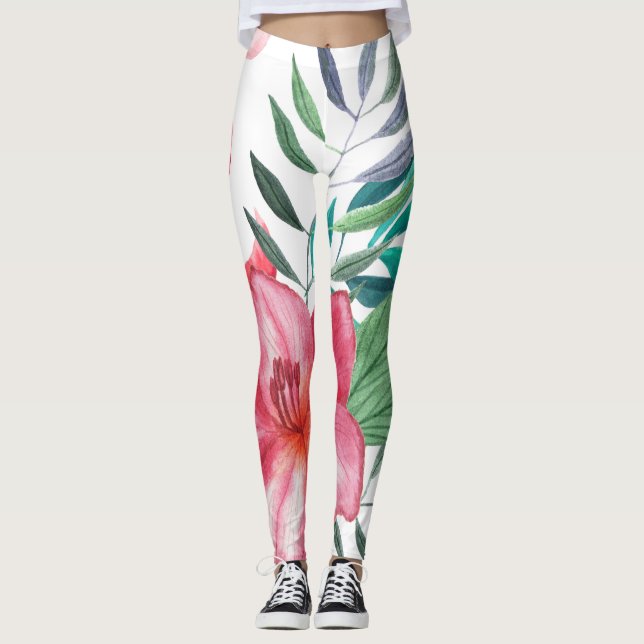 Rainforest Painting Leggings (Front)