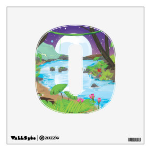 Rainforest River Wall Sticker