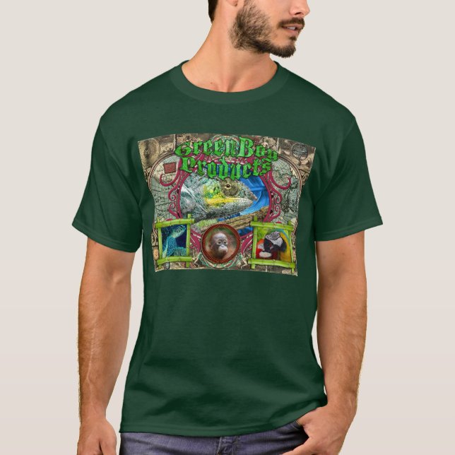 Rainforest T Shirt - Animal Conservation (Front)