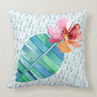 Rainforest Treasure Throw Pillow