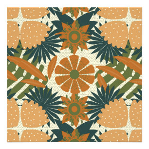 Rainforest Tropical Flowers Photo Print