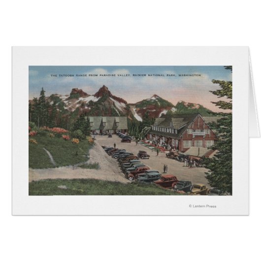 Rainier National Park - Tatoosh Cards (Front Horizontal)