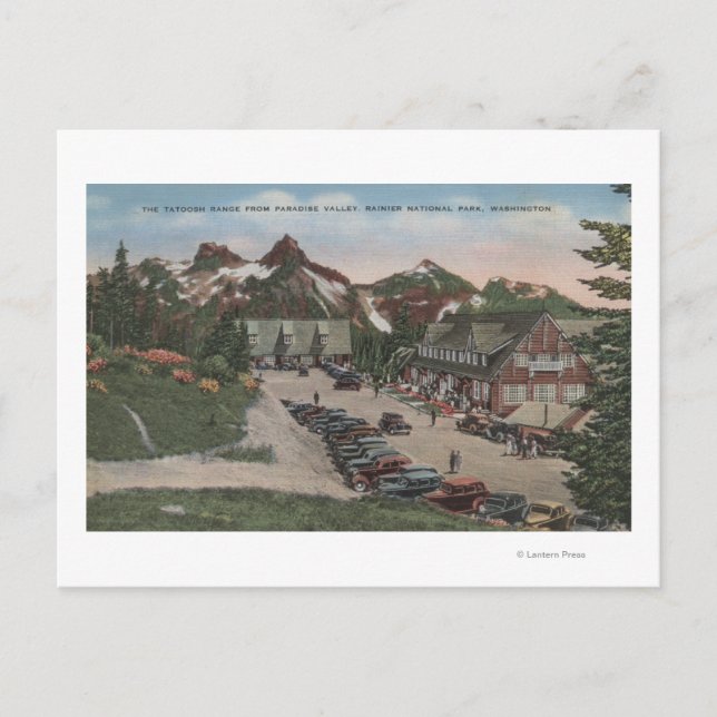Rainier National Park - Tatoosh Postcard (Front)