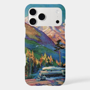 Rainier National Park Vintage Poster Restored iPhone 17 Pro Max Case