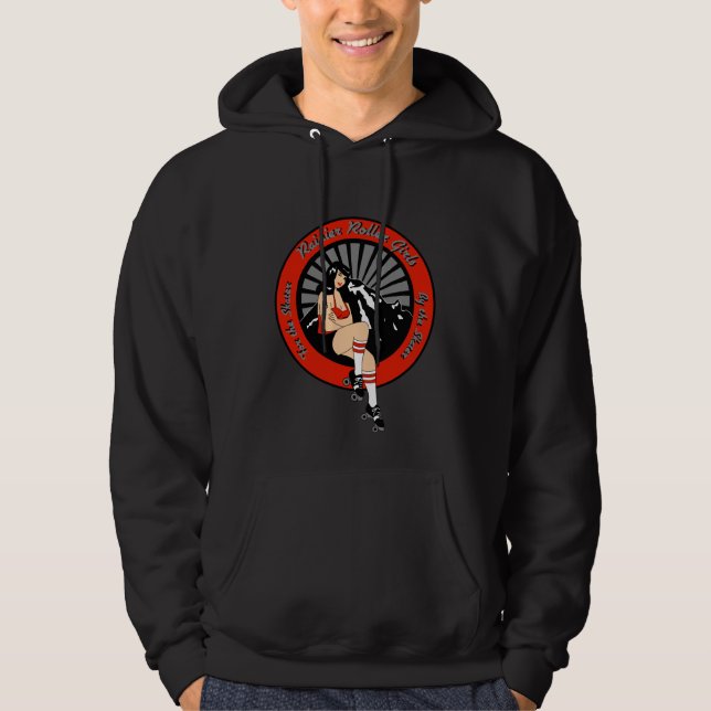 Rainier Roller Girls Hoodie (Front)