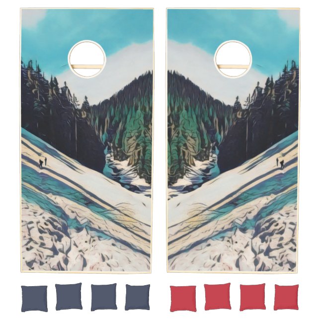 Rainier Valley Cornhole Set (Set)