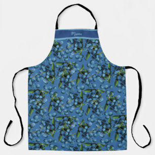 Raining Blueberries Apron