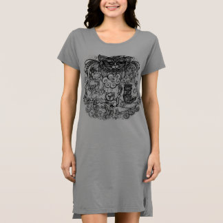 Raining Cats and Cats! Dress