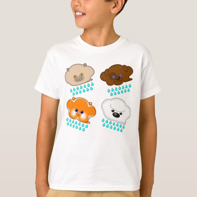 Raining Cats and Dogs T-Shirt (Front)