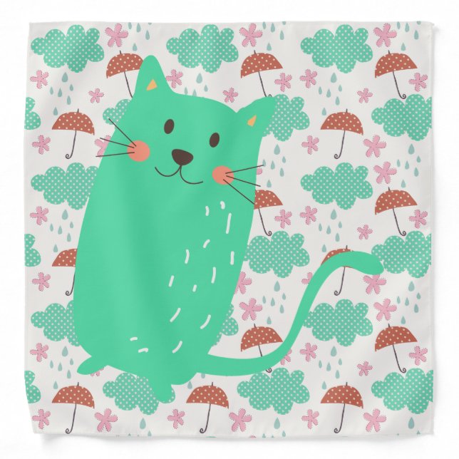 Raining Cats Bandana (Front)