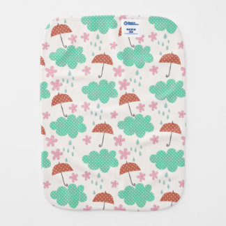 Raining Cats Burp Cloth
