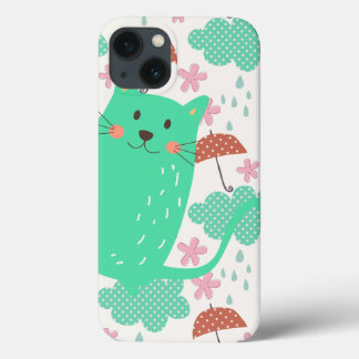 Raining Cats iPhone 13 Case