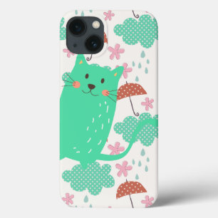 Raining Cats iPhone 13 Case