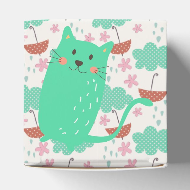 Raining Cats Favor Boxes (Top)
