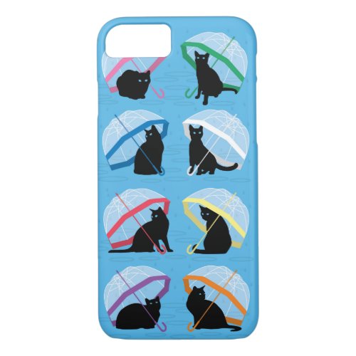 Raining Cats n Cats iPhone 7 Case