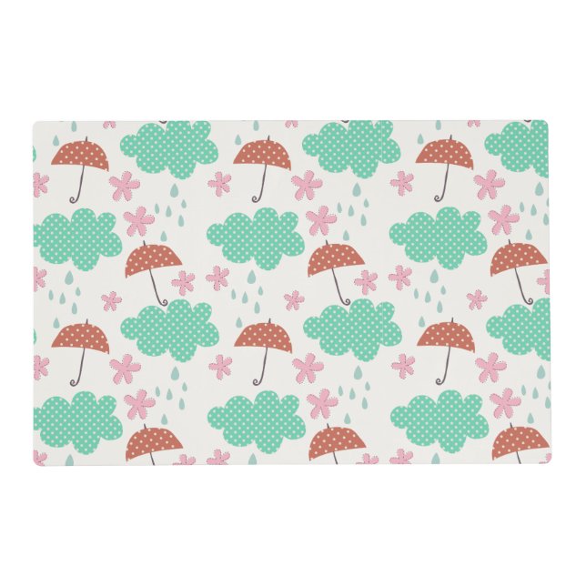 Raining Cats Placemat (Back)