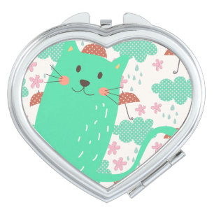 Raining Cats Vanity Mirror